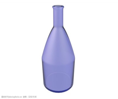 光影流轉，醇香之器 精美白酒玻璃瓶圖片素材賞析